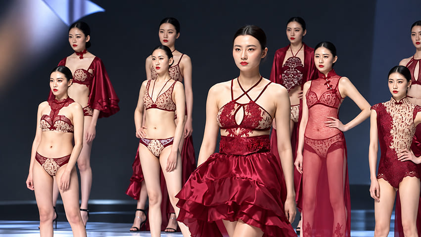 2019 Lingerie Fashion Show | Chinese Elegance Meets Modern Style